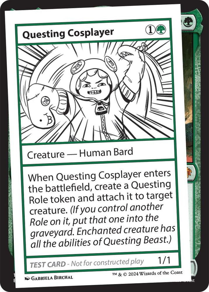 Image for Questing Cosplayer [Mystery Booster 2 Playtest Cards]