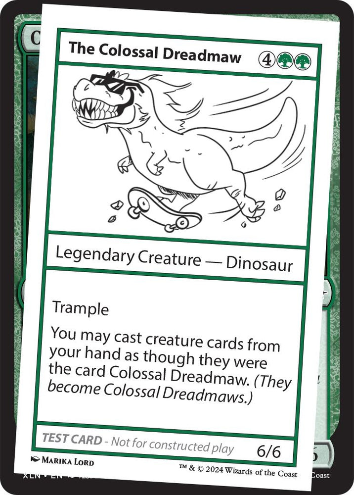 Image for The Colossal Dreadmaw [Mystery Booster 2 Playtest Cards]