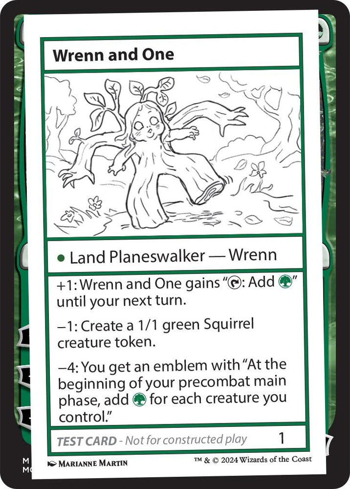 Image for Wrenn and One [Mystery Booster 2 Playtest Cards]
