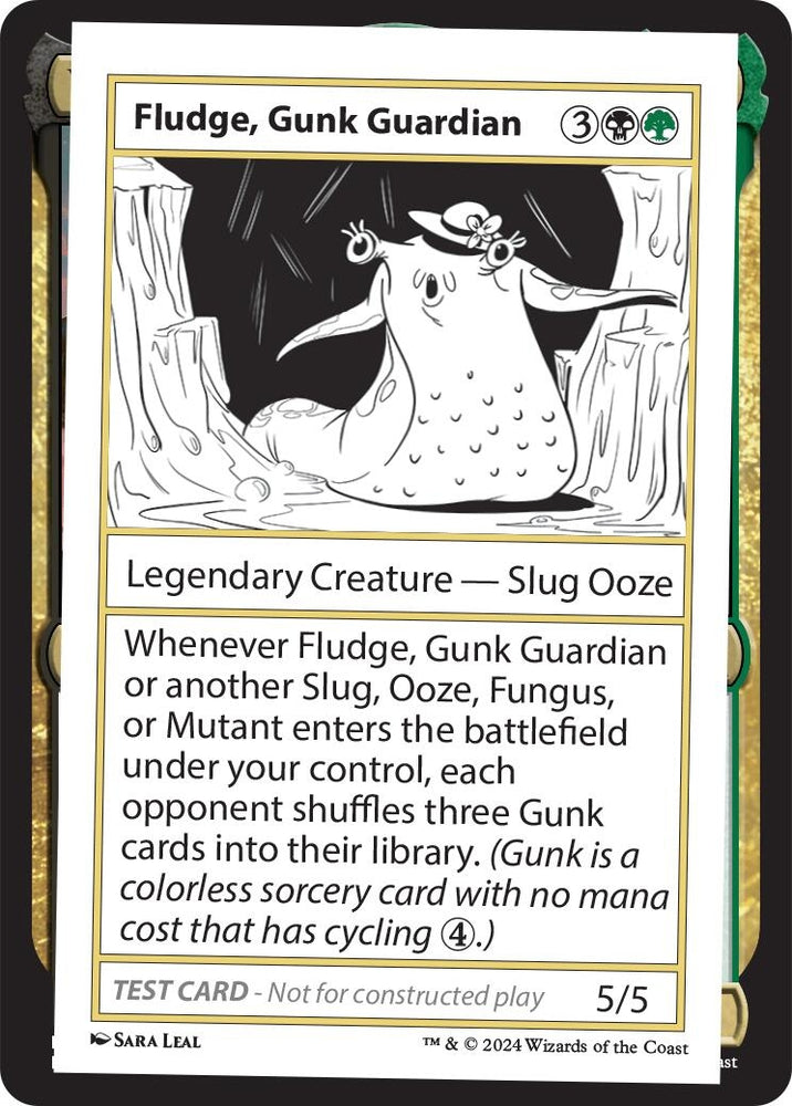 Image for Fludge, Gunk Guardian [Mystery Booster 2 Playtest Cards]