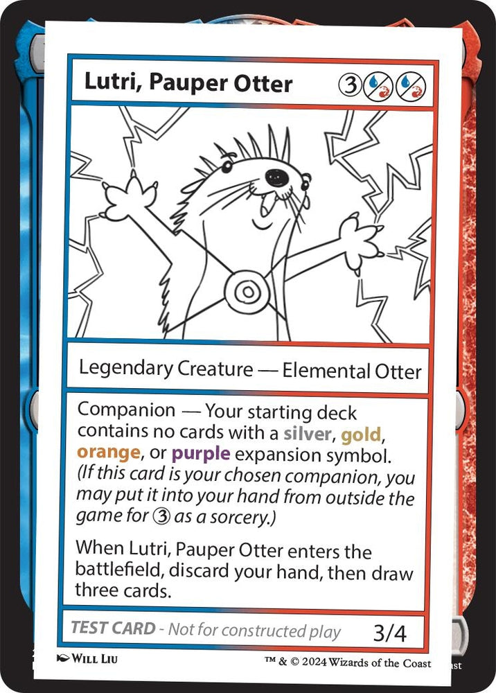 Image for Lutri, Pauper Otter [Mystery Booster 2 Playtest Cards]