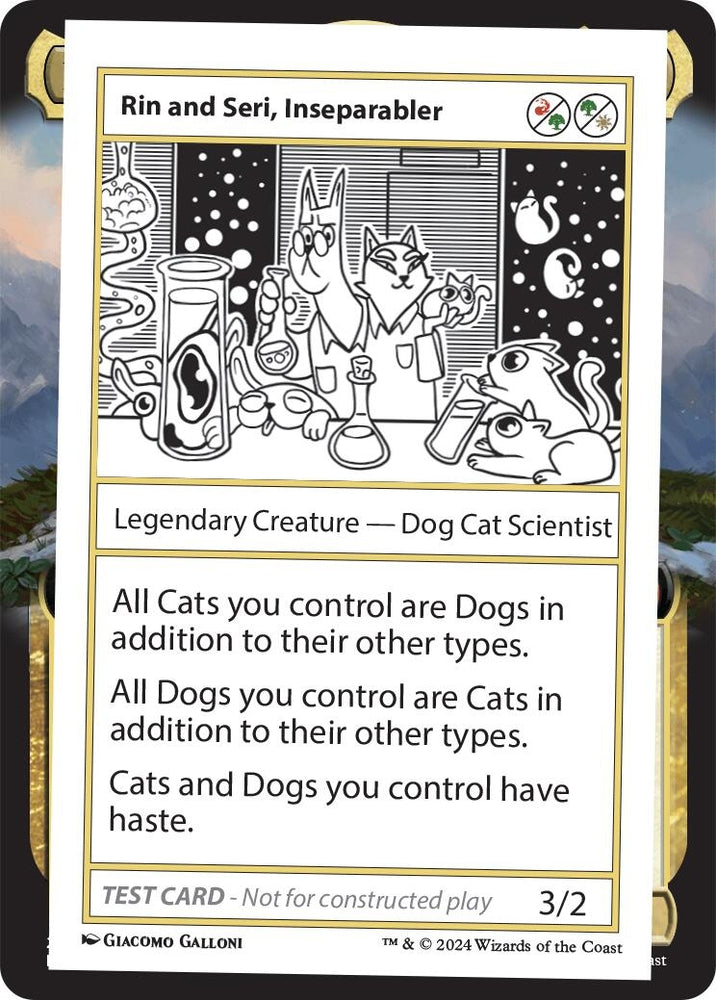 Image for Rin and Seri, Inseparabler [Mystery Booster 2 Playtest Cards]