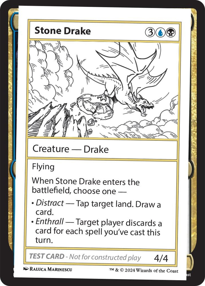 Image for Stone Drake [Mystery Booster 2 Playtest Cards]