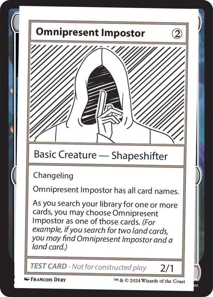 Image for Omnipresent Impostor [Mystery Booster 2 Playtest Cards]