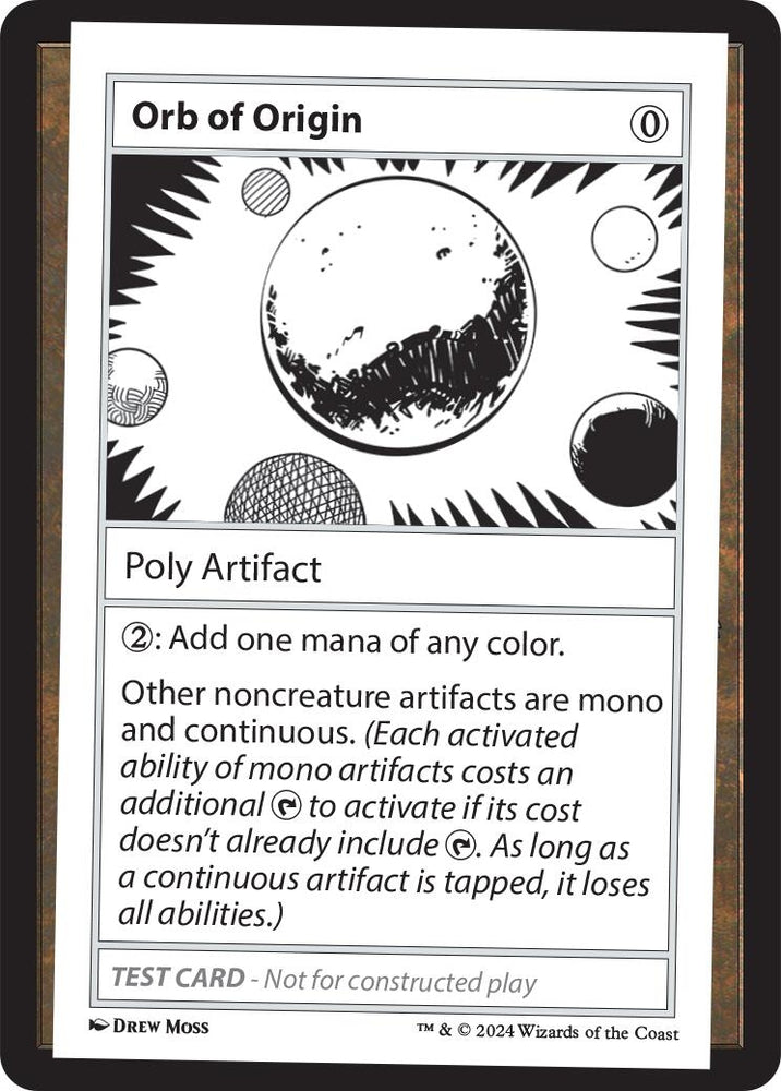 Image for Orb of Origin [Mystery Booster 2 Playtest Cards]