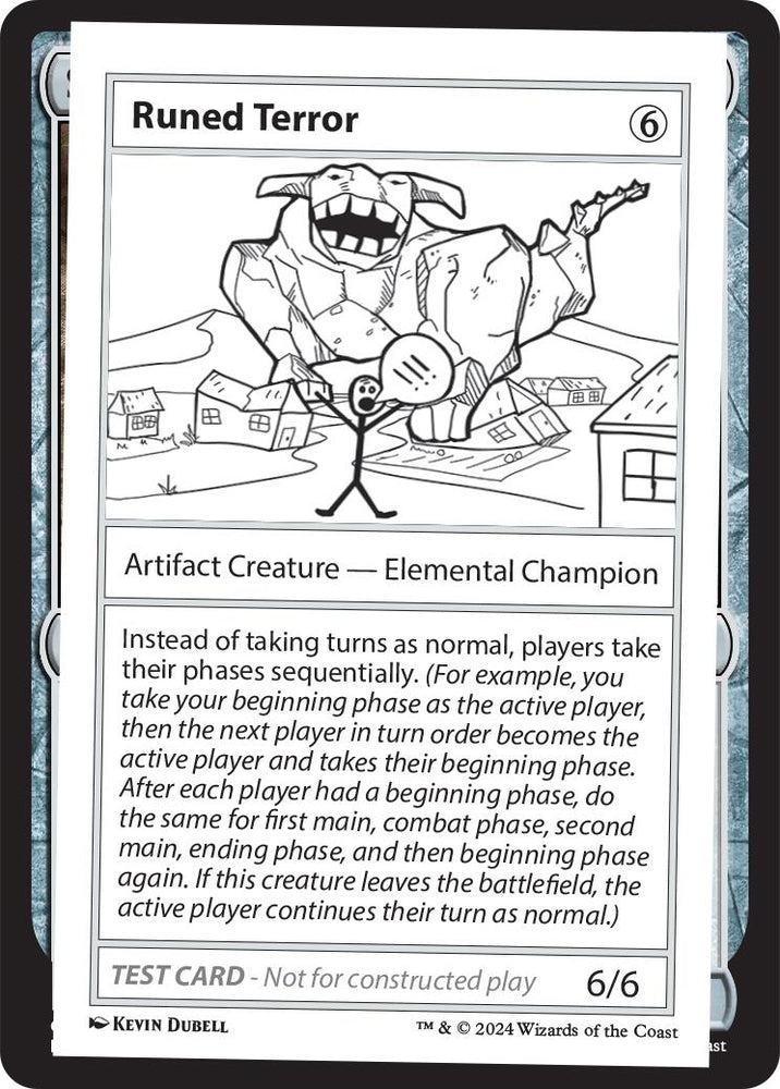 Image for Runed Terror [Mystery Booster 2 Playtest Cards]