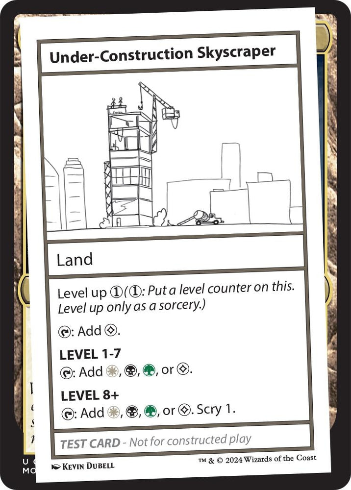 Image for Under-Construction Skyscraper [Mystery Booster 2 Playtest Cards]