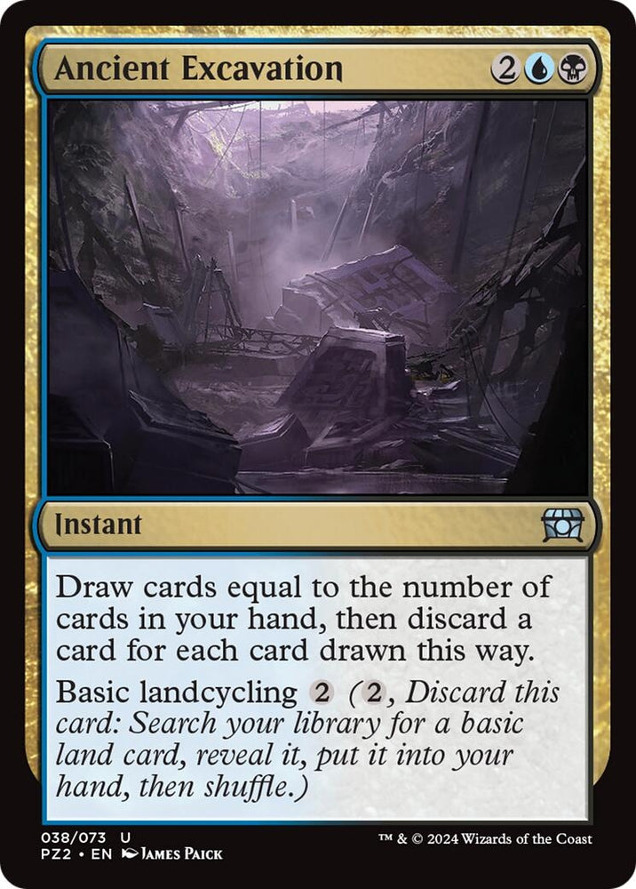 Image for Ancient Excavation (38) [The List Reprints]