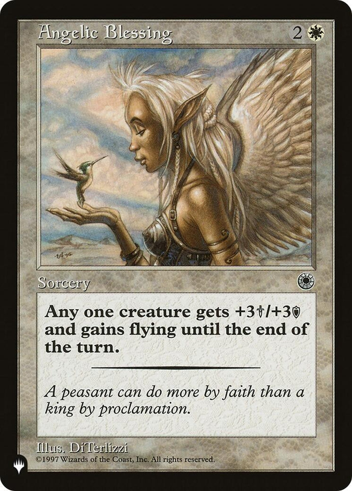 Image for Angelic Blessing [The List Reprints]