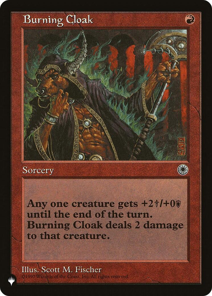 Image for Burning Cloak [The List Reprints]