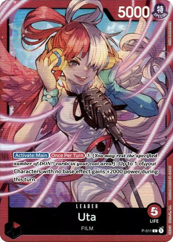 Image for Uta - P-011 (Premium Card Collection -Uta-) (P-011) - One Piece Card Game