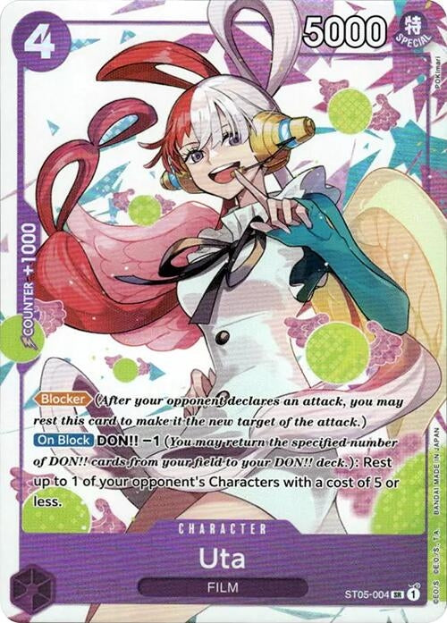 Image for Uta - ST05-004 (Premium Card Collection -Uta-) (ST05-004) - One Piece Card Game