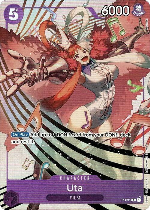 Image for Uta - P-031 (Premium Card Collection -Uta-) (P-031) - One Piece Card Game