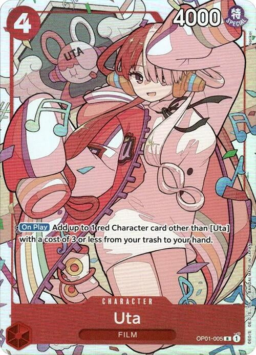 Image for Uta - OP01-005 (Premium Card Collection -Uta-) (OP01-005) - One Piece Card Game