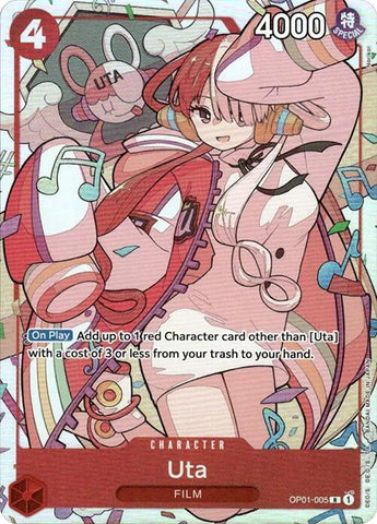 Image for Uta - OP01-005 (Premium Card Collection -Uta-) (OP01-005) - One Piece Card Game