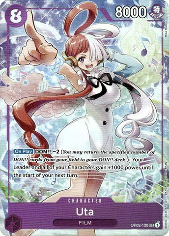 Image for Uta - OP02-120 (Premium Card Collection -Uta-) (OP02-120) - One Piece Card Game