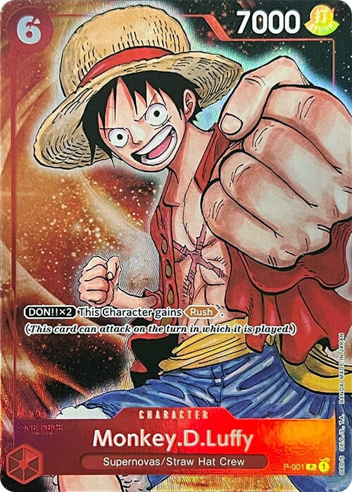 Monkey.D.Luffy (Premium Card Collection -BANDAI CARD GAMES Fest. 23-24 Edition-) (P-001) (One Piece Promotion Cards)