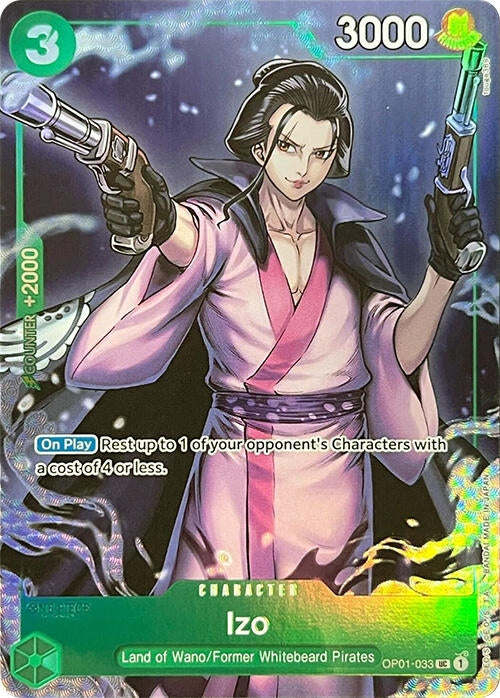 Izo (Premium Card Collection -BANDAI CARD GAMES Fest. 23-24 Edition-) (OP01-033) (One Piece Promotion Cards)