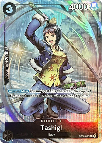 Image for Tashigi (Premium Card Collection -BANDAI CARD GAMES Fest. 23-24 Edition-) (ST06-006) - One Piece Card Game