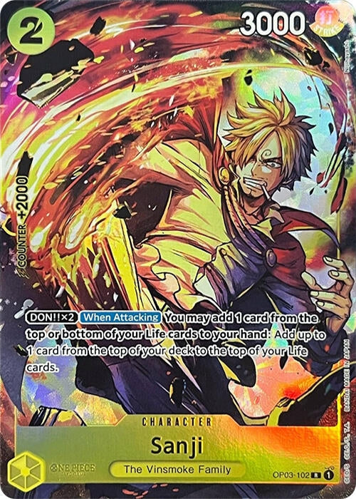 Image for Sanji (Premium Card Collection -BANDAI CARD GAMES Fest. 23-24 Edition-) (OP03-102) - One Piece Card Game