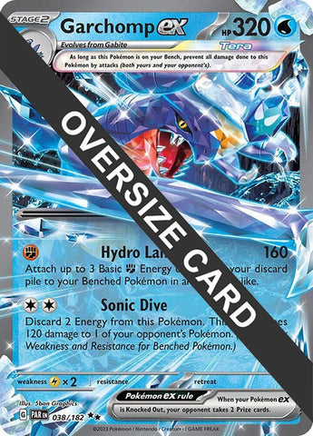 Image for Garchomp ex (038/182) [Jumbo Cards]