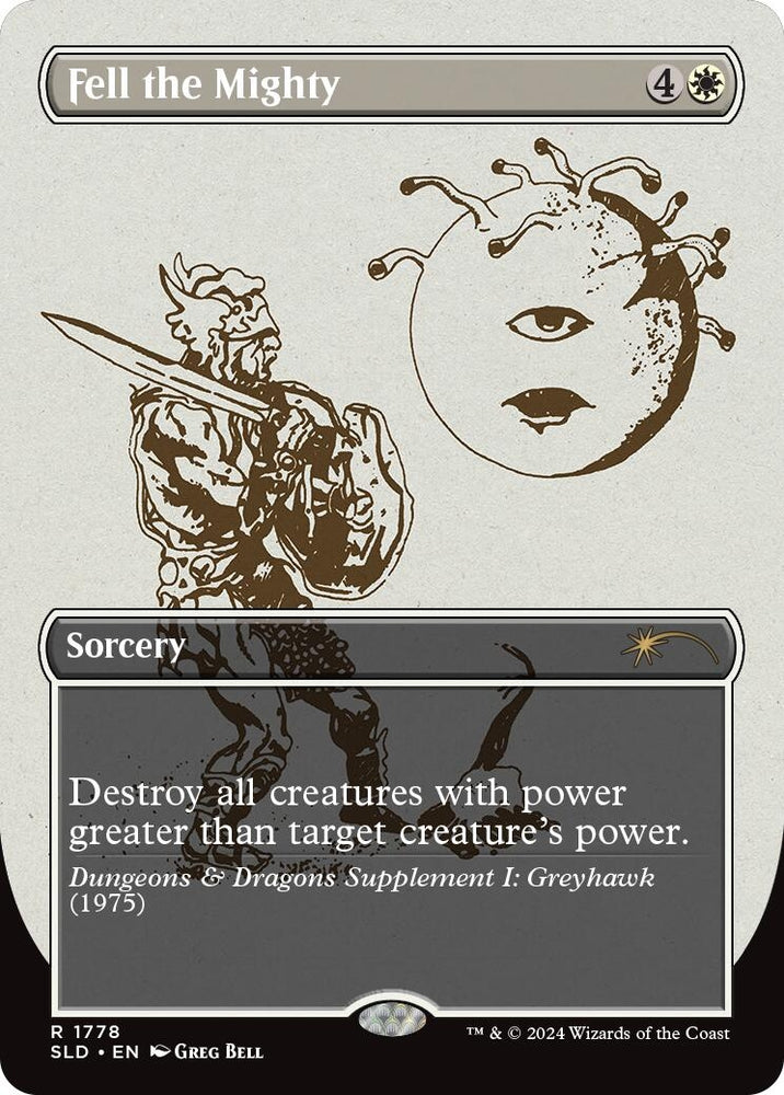 Image for Fell the Mighty (1778) [Secret Lair Drop Series]