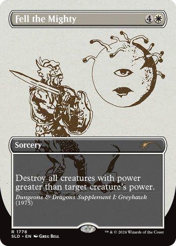 Image for Fell the Mighty (1778) [Secret Lair Drop Series]