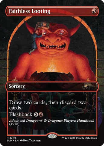 Image for Faithless Looting (1779) [Secret Lair Drop Series]