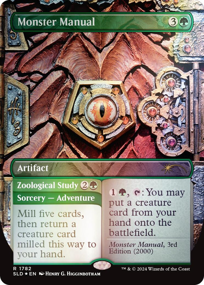 Image for Monster Manual (Rainbow Foil) (1782) [Secret Lair Drop Series]