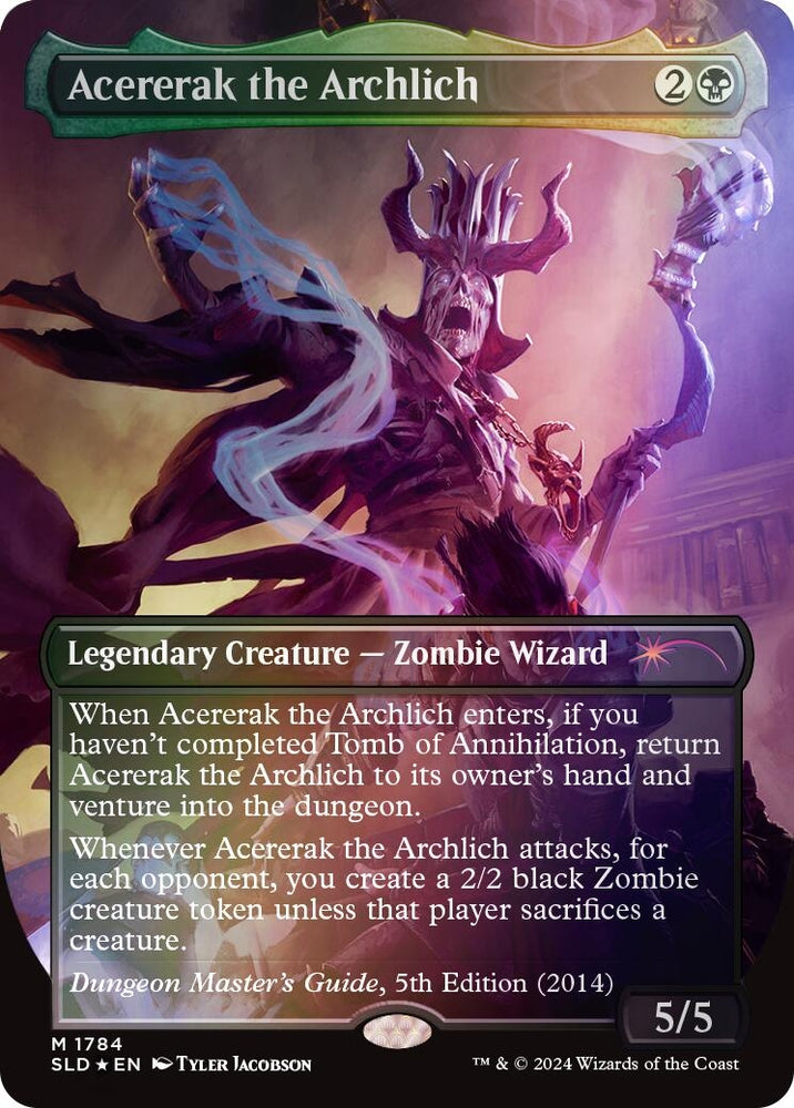 Image for Acererak the Archlich (Rainbow Foil) (1784) [Secret Lair Drop Series]