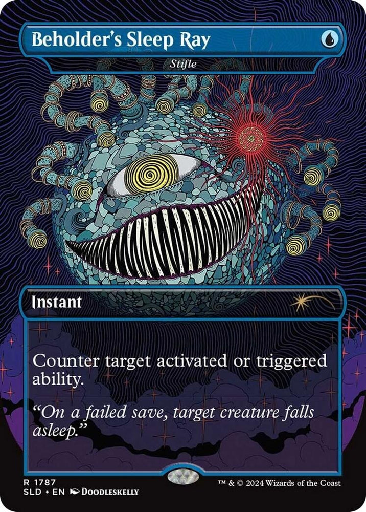 Image for Beholder's Sleep Ray - Stifle (1787) [Secret Lair Drop Series]