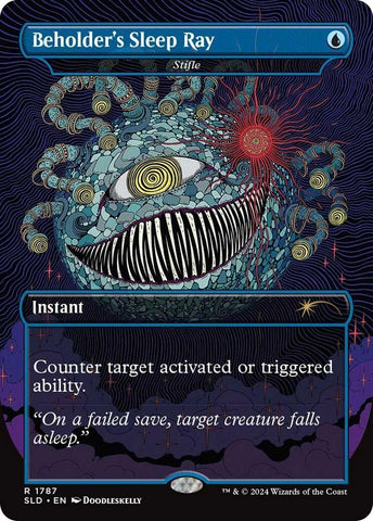Image for Beholder's Sleep Ray - Stifle (1787) [Secret Lair Drop Series]