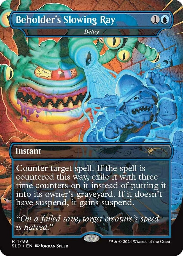 Image for Beholder's Slowing Ray - Delay (1788) [Secret Lair Drop Series]