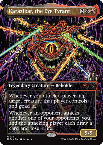 Image for Karazikar, the Eye Tyrant (1791) [Secret Lair Drop Series]