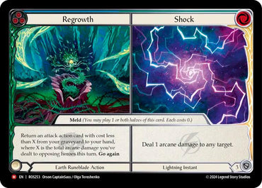 Regrowth // Shock [ROS253] (Rosetta)  Rainbow Foil