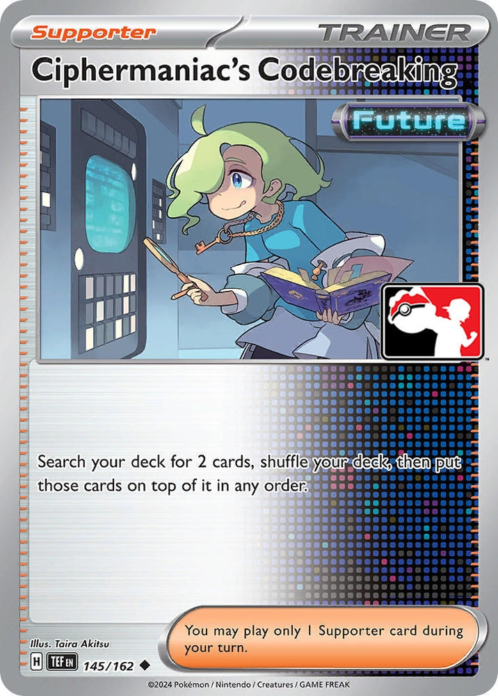 Image for Ciphermaniac's Codebreaking (145/162) [Prize Pack Series Cards]