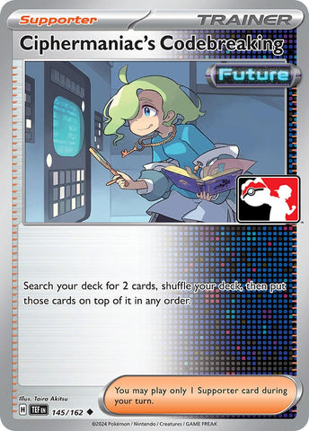 Image for Ciphermaniac's Codebreaking (145/162) [Prize Pack Series Cards]