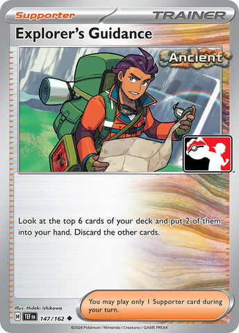Image for Explorer's Guidance (147/162) [Prize Pack Series Cards]