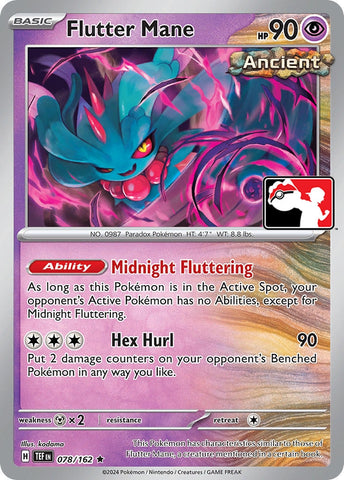 Image for Flutter Mane (078/162) [Prize Pack Series Cards]
