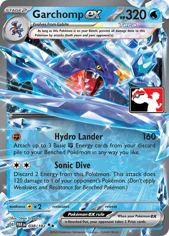 Image for Garchomp ex (038/182) [Prize Pack Series Cards]