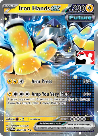 Image for Iron Hands ex (070/182) [Prize Pack Series Cards]