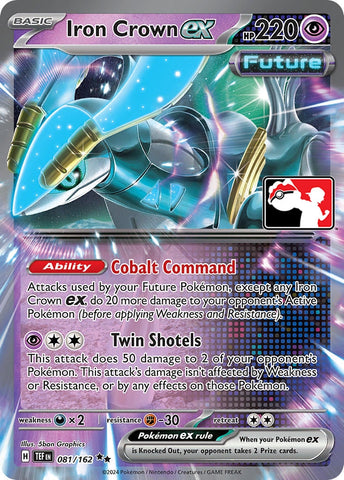 Image for Iron Crown ex (081/162) [Prize Pack Series Cards]