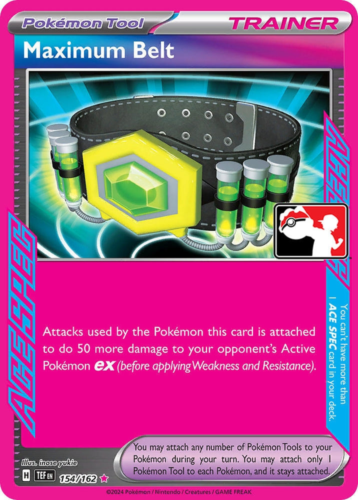 Image for Maximum Belt (154/162) [Prize Pack Series Cards]
