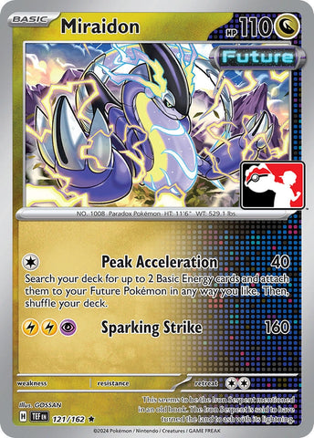 Image for Miraidon (121/162) [Prize Pack Series Cards]