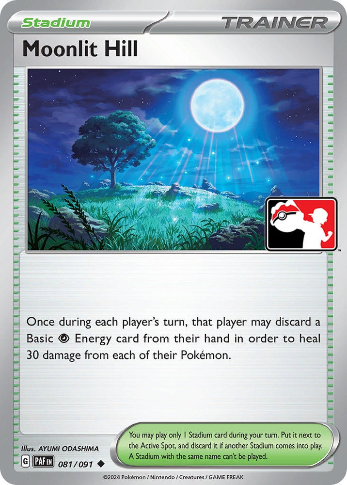 Image for Moonlit Hill (081/091) [Prize Pack Series Cards]