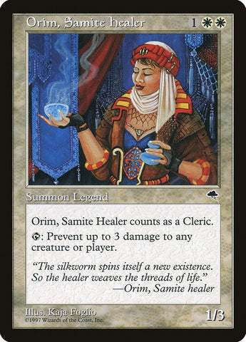 Image for Orim, Samite Healer (33) [Tempest]