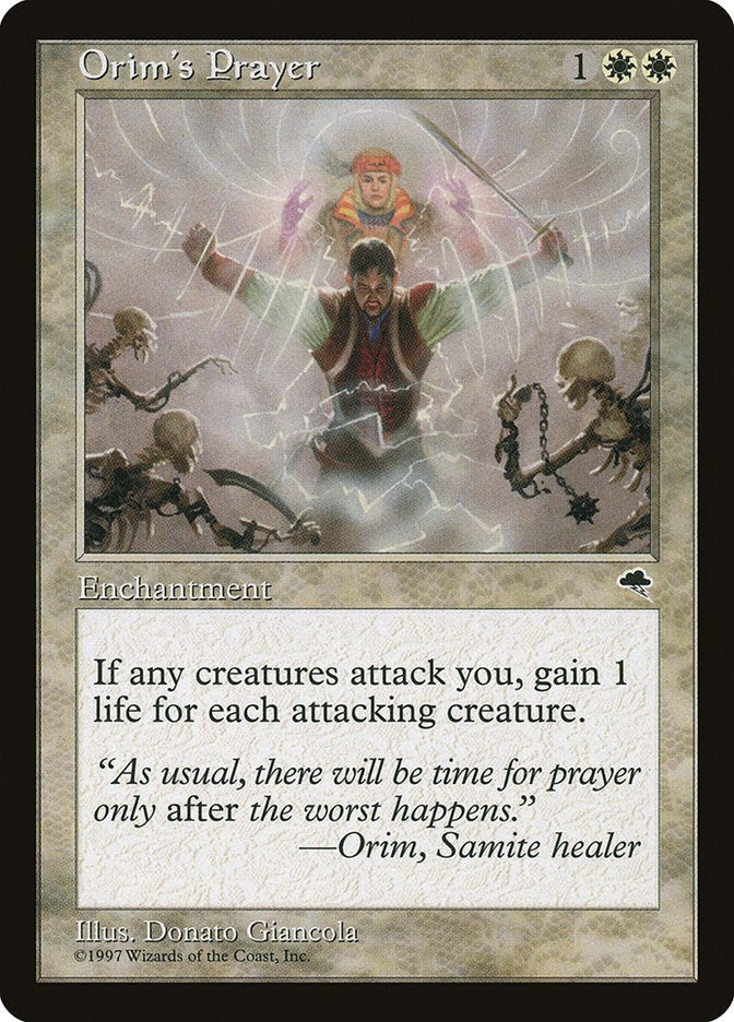 Image for Orim's Prayer (32) [Tempest]