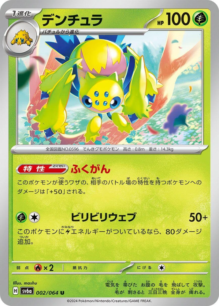 Image for Galvantula (002/064) (SV6a) - Pokemon Japan