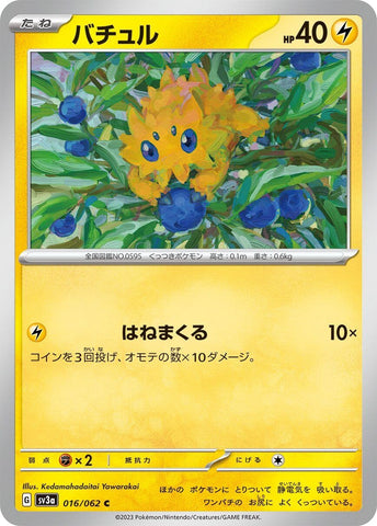 Image for Joltik (016/062) (SV3a) - Pokemon Japan