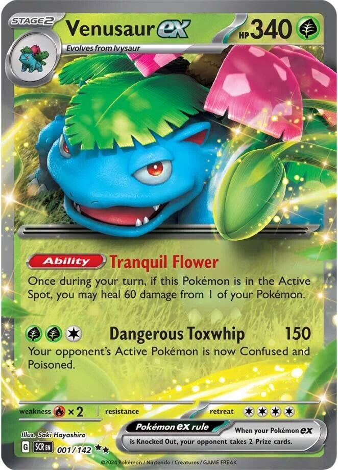 Image for Venusaur ex (001/142) (SV07)